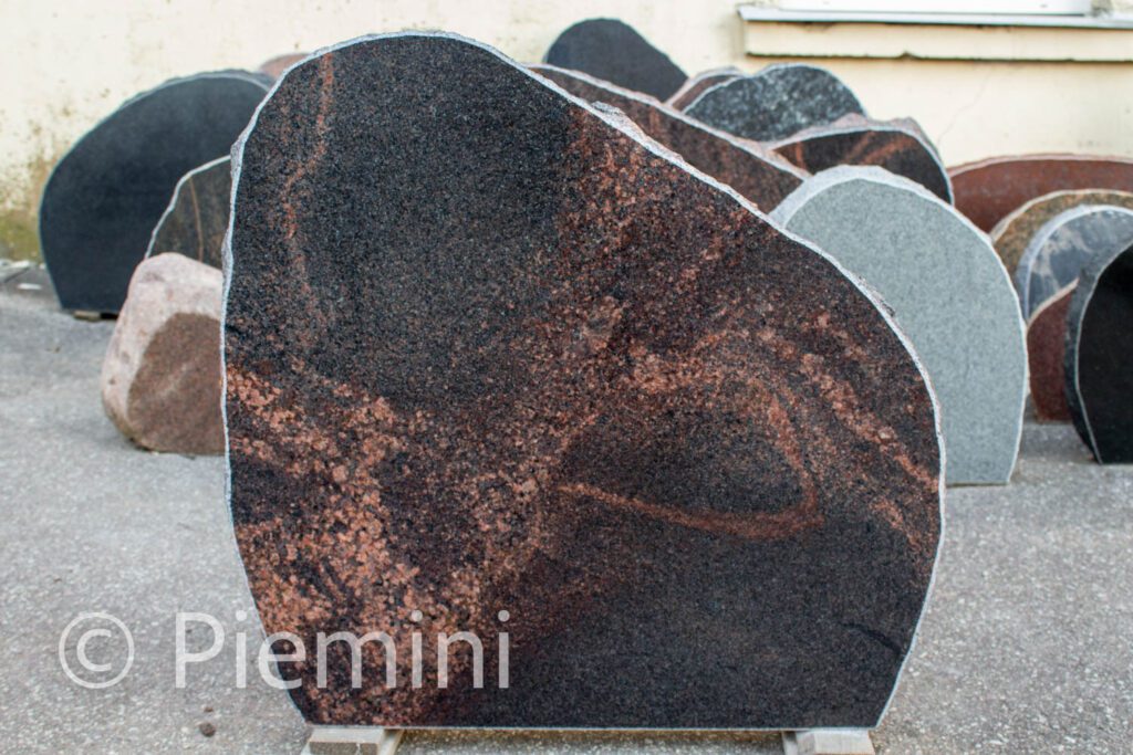 Kapu piemineklis bruns granits 29